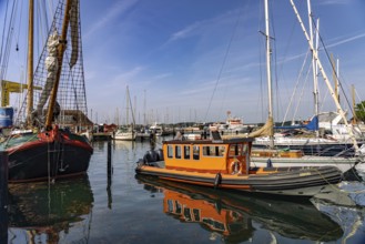 The port of Laboe, Schleswig-Holstein, Germany