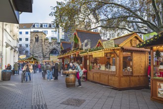 Christmas market at Bottlerplatz in Bonn, Germany