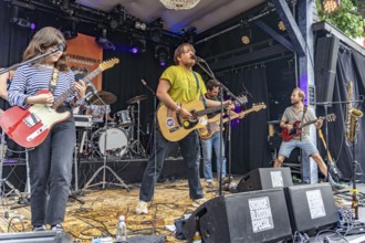 The band Personal coach live at the Orange Blossom Special Festival, Beverungen, Germany