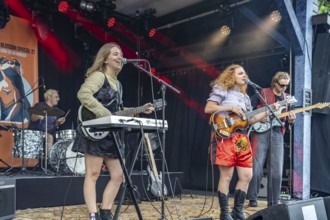 The band Gardens live at the Orange Blossom Special Festival, Beverungen, Germany