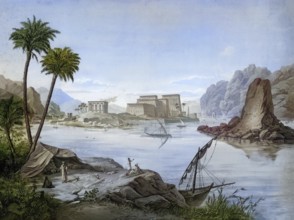 The Temple of Isis on Philae is an important ancient Egyptian archaeological site located today on