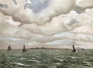 Urk, former island, which is now the oldest and smallest municipality in the Dutch province of