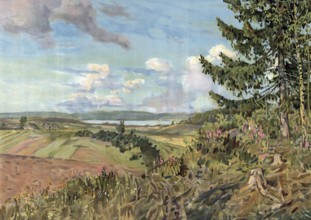 Valdai Hills, Waldai Heights is a plateau up to 347 m high in the European part of Russia,