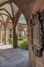 The cloister in Basel Minster, Basel