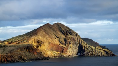 Sunset, volcanic peninsula, Ponta de São Lourenço, Ponta de Sao Lourenco, rocky coast, Punta de San