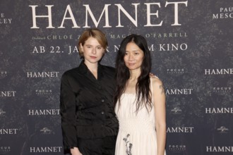 Jessie Buckley and Chloé Zhao, Hamnet, German premiere at the Delphi Filmpalast, Berlin, 8.12.2025