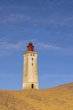 Rubjerg Knude Fyr / Rubjerg Knude lighthouse in the sand dunes on the top of Lønstrup Klint,