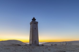 Rubjerg Knude Fyr / Rubjerg Knude lighthouse in the sand dunes on the top of Lønstrup Klint at