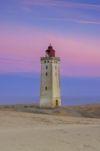 Rubjerg Knude Fyr / Rubjerg Knude lighthouse in the sand dunes on the top of Lønstrup Klint at