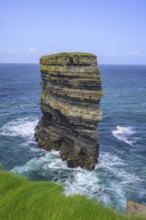 Dun Briste Sea Stack at Downpatrick Head, Lackan, Co. Mayo, Ireland