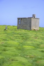 Observation post from World War II at Downpatrick Head, Lackan, County Mayo, Ireland