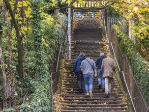 Willy Reichert squadron. There are up to 400 stables in Stuttgart. The stairs not only serve as a