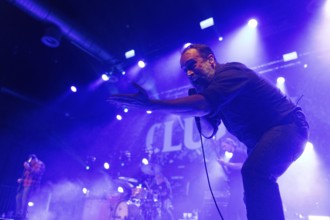 Neil Fallon, singer of Clutch, live on UK & European Tour 2025 at Huxley's New World in Berlin on