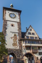 The historic Schwabentor in Freiburg im Breisgau
