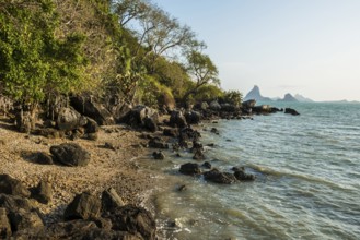 Beach with Shells, Khao Ta Mong Lai Forest Park, Prachuap Khiri Khan, Prachuap Khiri Khan Province,