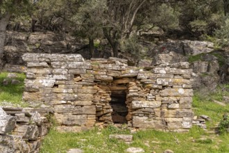 Prehistoric Palli-Lakka dragon house Drakospita near Styra, island of Euboea or Evia, Greece