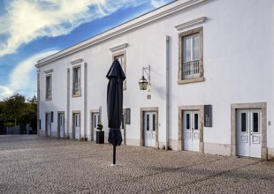 Courtyard of the Cidadele de Cascais Artists' Farm in Forte de Nossa Senhora da Luz de Cascais,
