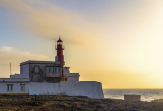 Farol de Cabo Raso Lighthouse, São Bras de Sanxete Fortress, Cascais, Portugal