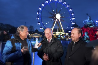 Kai Wegner, Governing Mayor of Berlin, at the opening of the Berlin Christmas Market on