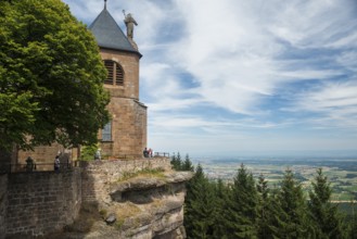 Mont Sainte-Odile Abbey, Ottrott, Bas-Rhin, Alsace, France