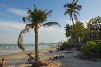 Hua Hin Beach, Hua Hin Beach, Hua Hin, Prachuap Khiri Khan, Central Thailand, Thailand