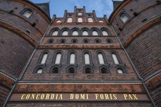 Concodia Domini Fotris Pax: The harmony of the Lord, the peace of the father, a saying at the