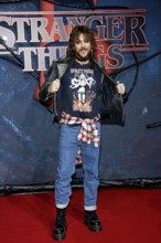 Riccardo Simonetti at the Stranger Things fan event in Hangar 7 at Tempelhof Airport in Berlin on