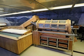Old machine for salt production, salt mine, Bex, Canton of Vaud, Switzerland