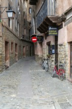 Historic buildings in medieval village of Albarracín, Teruel province, Aragon, Spain