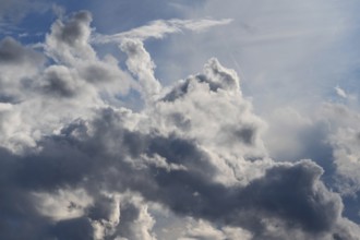 Rain clouds (Nimbostratus), Bavaria, Germany