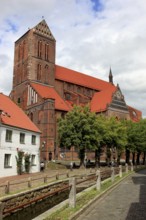 St. Nicholas Church, important building of North German brick Gothic and part of the UNESCO World