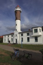 Timmendorf lighthouse on the island of Poel on the Baltic Sea, Northwest Mecklenburg district,