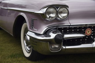 Cadillac Sedan DeVille at classic car meeting in Büsum, Schleswig-Holstein, Germany