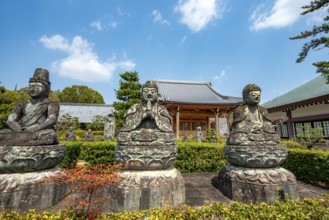 Stone Buddha Statues, Ninna-ji Renge-ji Temple, Buddhist Temple, Kyoto, Japan