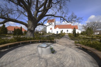 The grave of the love couple Danish circus artist Elvira Madigan or Hedvig Jensen and Swedish