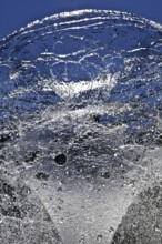 Water bell fountain in the spa garden, detail, Bad Homburg vor der Höhe, Hesse, Germany