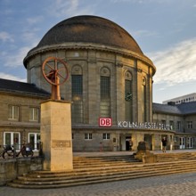 Historischer Kuppelbau Deutzer Bahnhof, Cologne, Rhineland, North Rhine-Westphalia, Germany