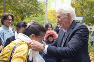 Richard Gere (International Chairman of the International Campaign for Tibet), arriving for the
