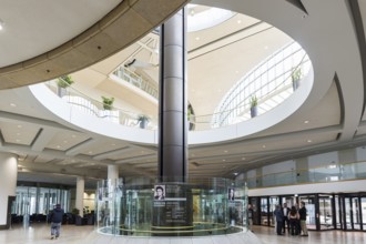 Interior view, State Parliament of North Rhine-Westphalia, Düsseldorf, North Rhine-Westphalia,