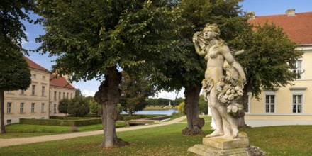 Rheinsberg Castle, countryside, Ostprignitz-Ruppin district, prime example of Friederician Rococo,