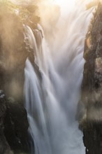 Detail, Epupa Falls, Water at Epupa Waterfalls, Kaokoveld, Namibia