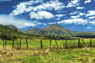 Valley of salt fountains in Puy de Dôme. Massif of Sancy, Auvergne Volcanoes Natural Regional Park.