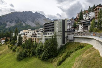Apartment blocks, Arosa, Graubünden, Switzerland