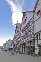 Historic Windeckhaus, half-timbered houses, Orchheimer Straße, Bad Münstereifel, Ahrgebirge, Eifel,