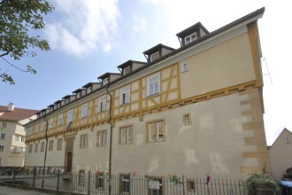 Protestant monastery, historic half-timbered house built in 1534, former Augustinian monastery,