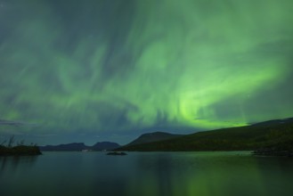 Magical Northern Lights over Abisko, Lapporten and Lake Torneträsk