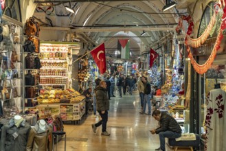 In the Grand Bazaar Kapali Çarsi Istanbul, Turkey