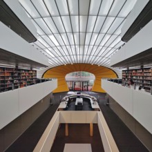 Philologische Bibliothek der Freien Universität Berlin, auch Berlin Brain genannt weil das Gebäude