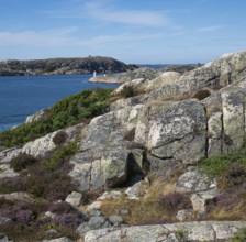 Archipelago landscape with granite rocks, Resö Island, Bohuslän, Skagerrak, Sotenäs, Västra