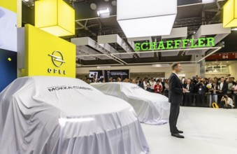 Opel CEO Florian Huettl. Opel presented the Opel Corsa GSE Vision Gran Turismo as a world premiere